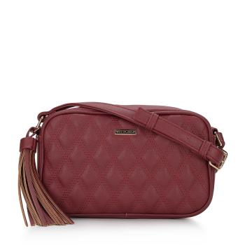 Dámska crossbody kabelka Wittchen z prešívanej ekokože so strapcom 95-4Y-509-3