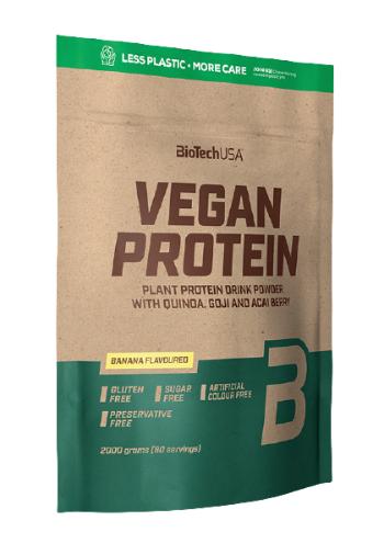 BIOTECHUSA Vegan Protein Vanilkový koláč 2000 g