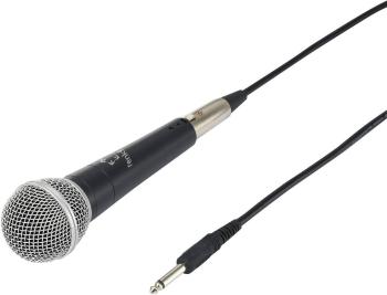 Renkforce PM58B ručný mikrofón na spievanie Druh prenosu:káblový vr. kábla