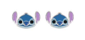 Disney Slušivé strieborné náušnice Stitch Lilo & Stitch ES00097SRHL.CS