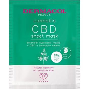 DERMACOL Cannabis textilná maska s CBD (8595003124942)