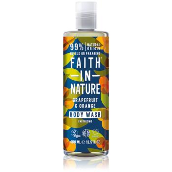 Faith In Nature Grapefruit & Orange energizujúci sprchový gél 400 ml