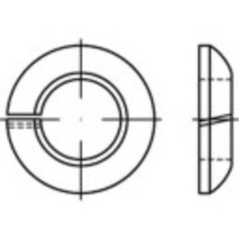 Pružinové krúžky TOOLCRAFT 147236 DIN 74361 vonkajší Ø:26 mm Vnút.Ø:14.5 mm 100 ks