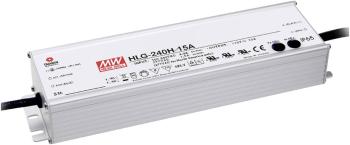 Mean Well HLG-240H-12 LED driver, napájací zdroj pre LED  konštantné napätie, konštantný prúd 192 W 16 A 12 V/DC PFC spí