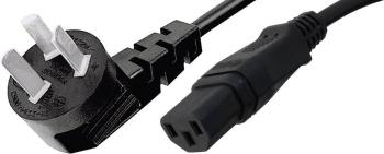 HAWA 1008258 IEC prepojovací kábel  čierna 2.00 m