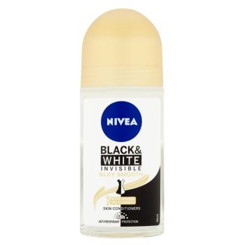 NIVEA Black & White Invisible Silky Smooth Guľôčkový antiperspirant 50 ml