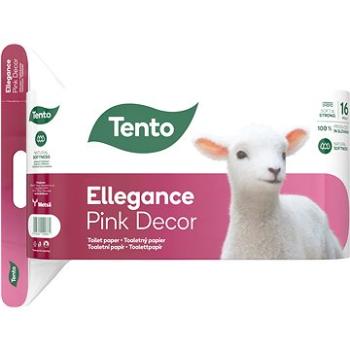 TENTO Ellegance Pink Decor (16 ks) (6414300090861)