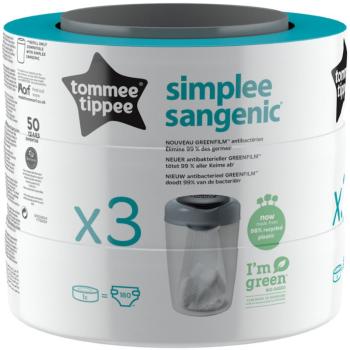 Tommee Tippee Simplee Sangenic náhradná kazeta 3 ks