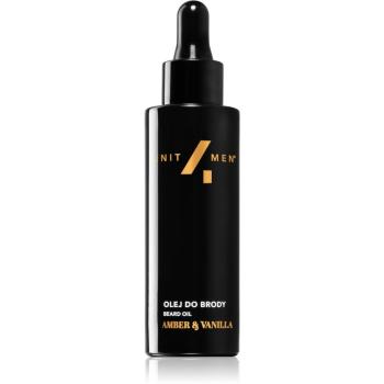 Unit4Men Beard Oil Amber & Vanilla olej na bradu s parfumáciou 30 ml