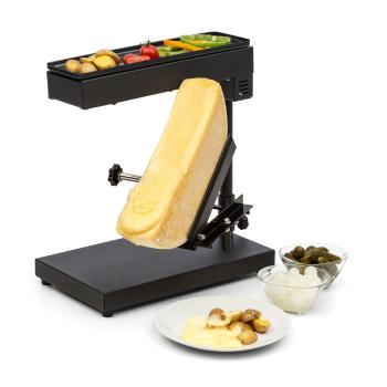 Klarstein Appenzell Peak, raclette s grilom, 1000 W, termostatový prepínač, čierny