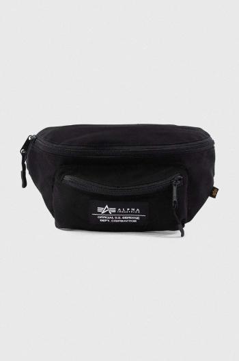 Ľadvinka Alpha Industries Torba Big Waist Bag 126909.03-black, čierna farba