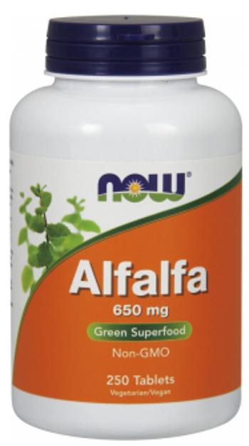 Now Foods Alfalfa 650mg 250 tabliet
