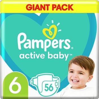 PAMPERS Active Baby veľkosť 6 (56 ks), 13 – 18 kg (8001090950130)