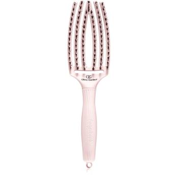 Olivia Garden Fingerbrush Bloom plochá kefa Pastel Pink