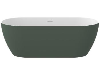 Voľne stojaca vaňa Ravak Freedom O Tec 170x77 cm akrylát ľavá aj pravá Grey Green / biela CD11200000