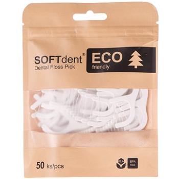 SOFTdent Eco dentálne špáradlá, 50 ks (8594027314551)
