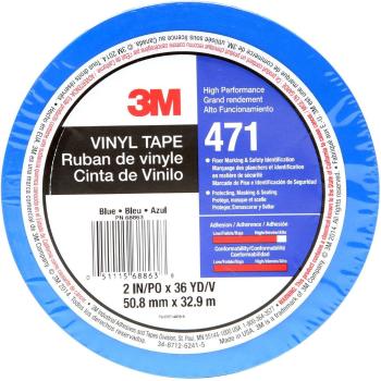 3M  471IW-BL50-D PVC tape  modrá (d x š) 33 m x 50 mm 1 ks