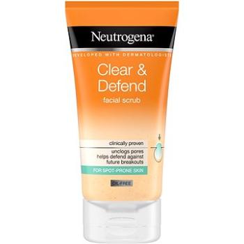 NEUTROGENA Clear & Defend Proofing Smoothing Scrub 150 ml (3574661332505)