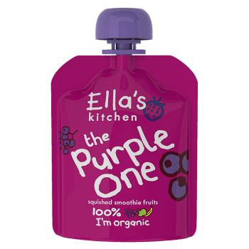 ELLA'S KITCHEN Purple one ovocné pyré s čiernymi ríbezľami BIO 90 g