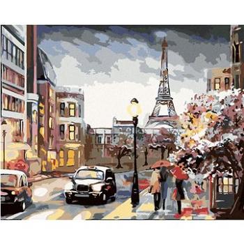 Maľovanie podľa čísel – Paríž a ľudia na ulici (HRAbz33318nad)