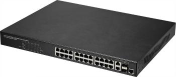 Renkforce RF-MSW-620 sieťový switch RJ45 / SFP 24 + 2 porty 1 GBit/s funkcia PoE