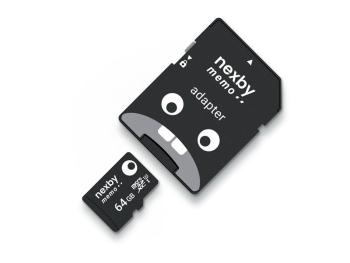 Karta pamäťová NEXBY micro SD 64 GB s adaptérom