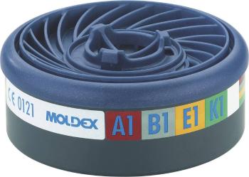 Moldex Plynový filter EasyLock® 940001 Trieda filtrácie / Ochranné stupňa: A1B1E1K1 10 ks