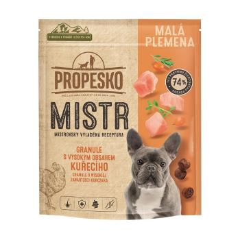 PROPESKO MISTR GRANULE PRE PSOV S HYDINOU PRE MALE PLEMENA 1,5KG