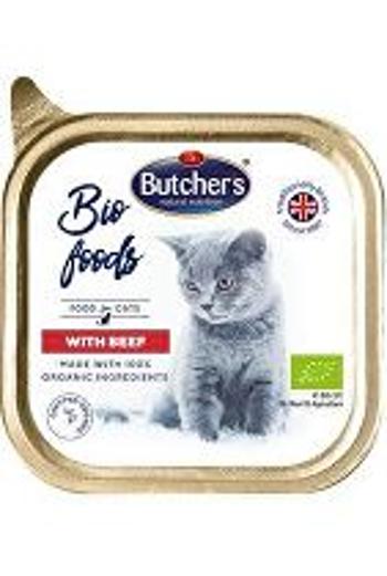 Butcher's Cat Bio s hovädzím mäsom 85g + Množstevná zľava