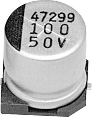Samwha RC1E477M10010VR elektrolytický kondenzátor SMD   470 µF 25 V 20 % (Ø x v) 10 mm x 10 mm 1 ks