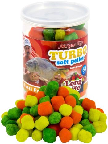 Benzar mix turbo soft pellet long life 60 g - tutti frutti