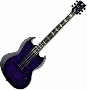 ESP LTD VIPER-1000 See Thru Purple Sunburst