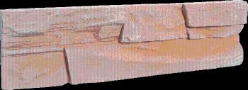 Obklad Incana Hudson sabbia 10x37,5 cm reliéfna HUDSONSA