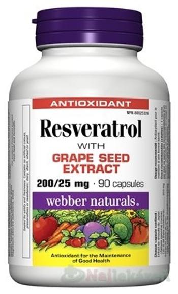 Webber Naturals Resveratrol 90 cps