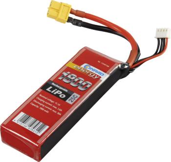 Conrad energy akupack Li-Pol 11.1 V 1800 mAh Počet článkov: 3 25 C SoftCase XT60