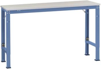 Manuflex AU7037.5007 UNIVERSAL špeciálny pracovný základný stôl s plastovou doskou, ŠxHxV = 1250x800x722-1022 mm  Farba: