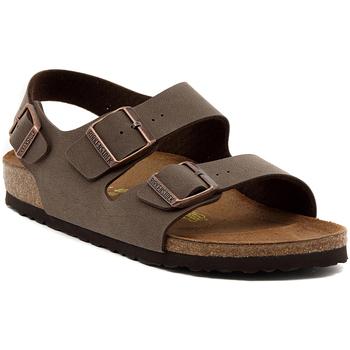 Birkenstock  Sandále MILANO MOCCA CALZ S  Hnedá