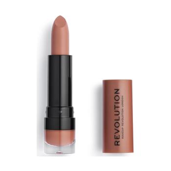 Makeup Revolution  Matte Lipstick  Líčenie obočia Hnedá