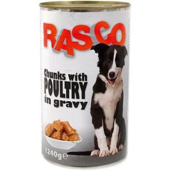 RASCO Konzerva Rasco hydinové kúsky v šťave 1240 g (8595091776580)