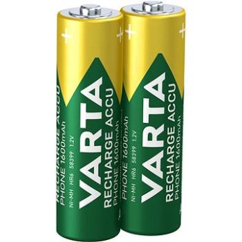 VARTA nabíjateľná batéria Recharge Accu Phone AA 1600 mAh 2 ks (58399201402)