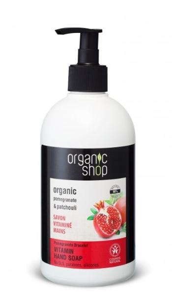 NATURA SIBERICA Organic Shop - Granátové jablko & Pačuli - Mydlo na ruky 500 ml