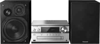 Panasonic SC-PMX94 stereo systém AUX, Bluetooth, DAB+, CD, UKW, HD audio 2 x 60 W strieborná