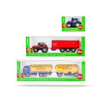 Siku Farmer – set poľnohospodárske stroje A,1 : 87 (8591864669448)