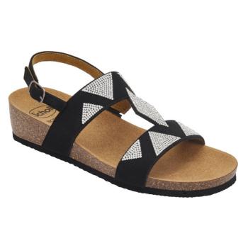 SCHOLL Dubai dámske sandále čierne, Veľkosť obuvi: 38