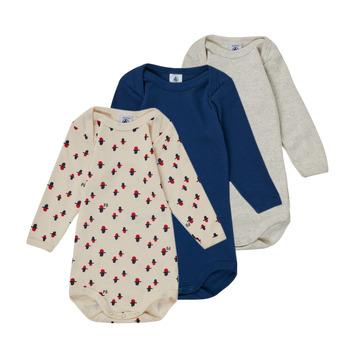 Petit Bateau  Pyžamá LOT 3 BODY  Viacfarebná