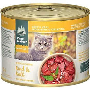 Pure Nature Cat Junior konzerva Hovädzie a Teľacie 200 g (RD-PNCJ00200BV-5875-CS)