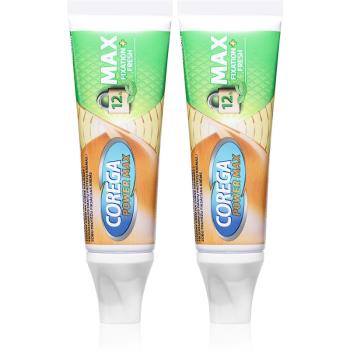 Corega Powermax Fixation Fresh fixačný gél na zuby 2x40 g