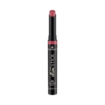 Essence  Long-lasting Lipstick The Slim Stick  Líčenie obočia Bordová