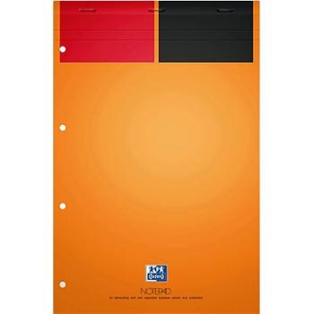 OXFORD International Notepad – blok A4+, 80 listov, štvorčekový, biely papier (100102359)