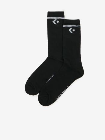 Converse Ponožky 2 páry Čierna